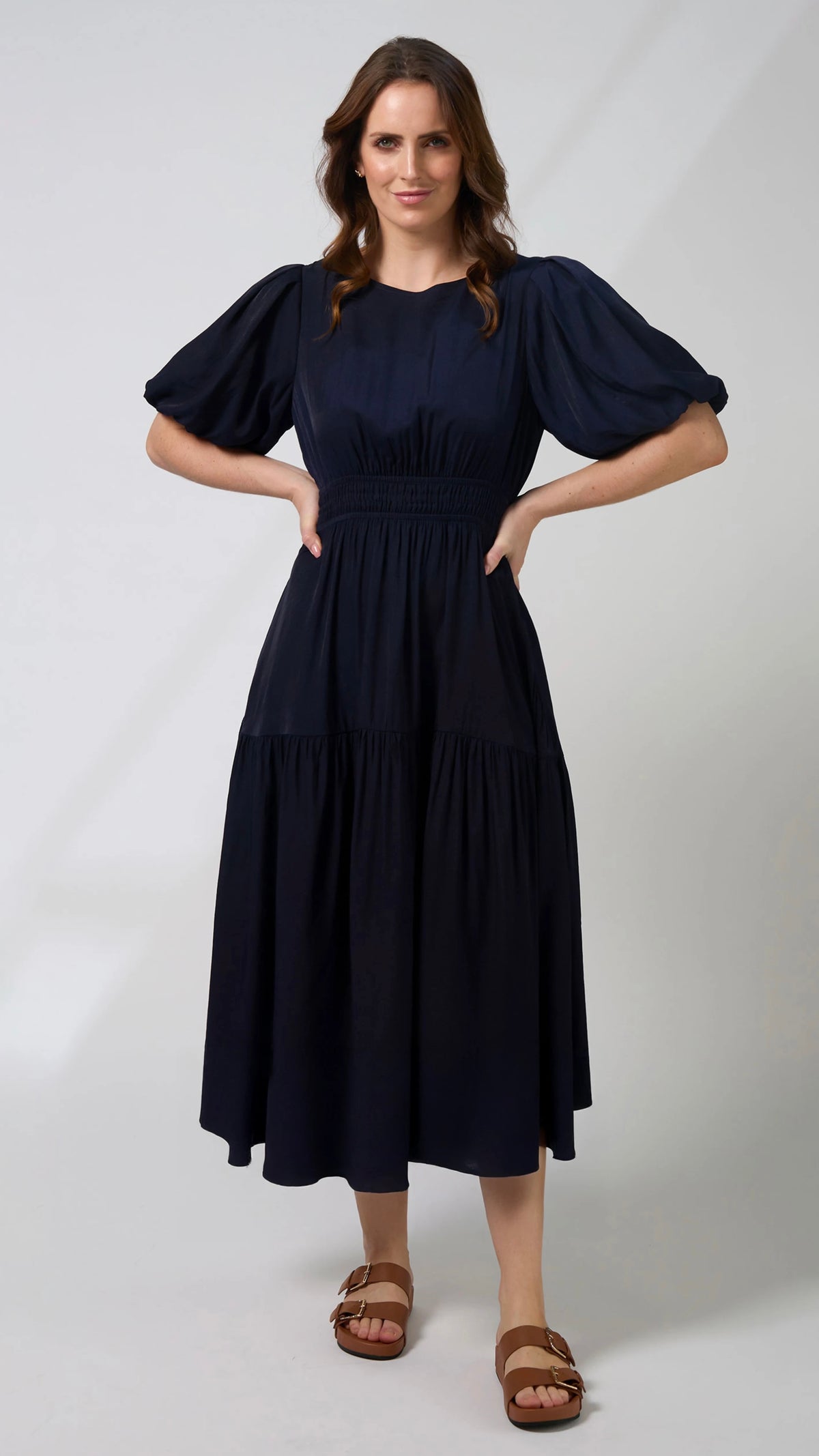 Sabrina Dress Navy