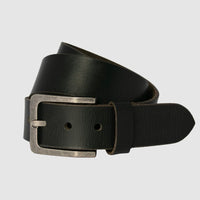 Billy Basic Leather Belt Black