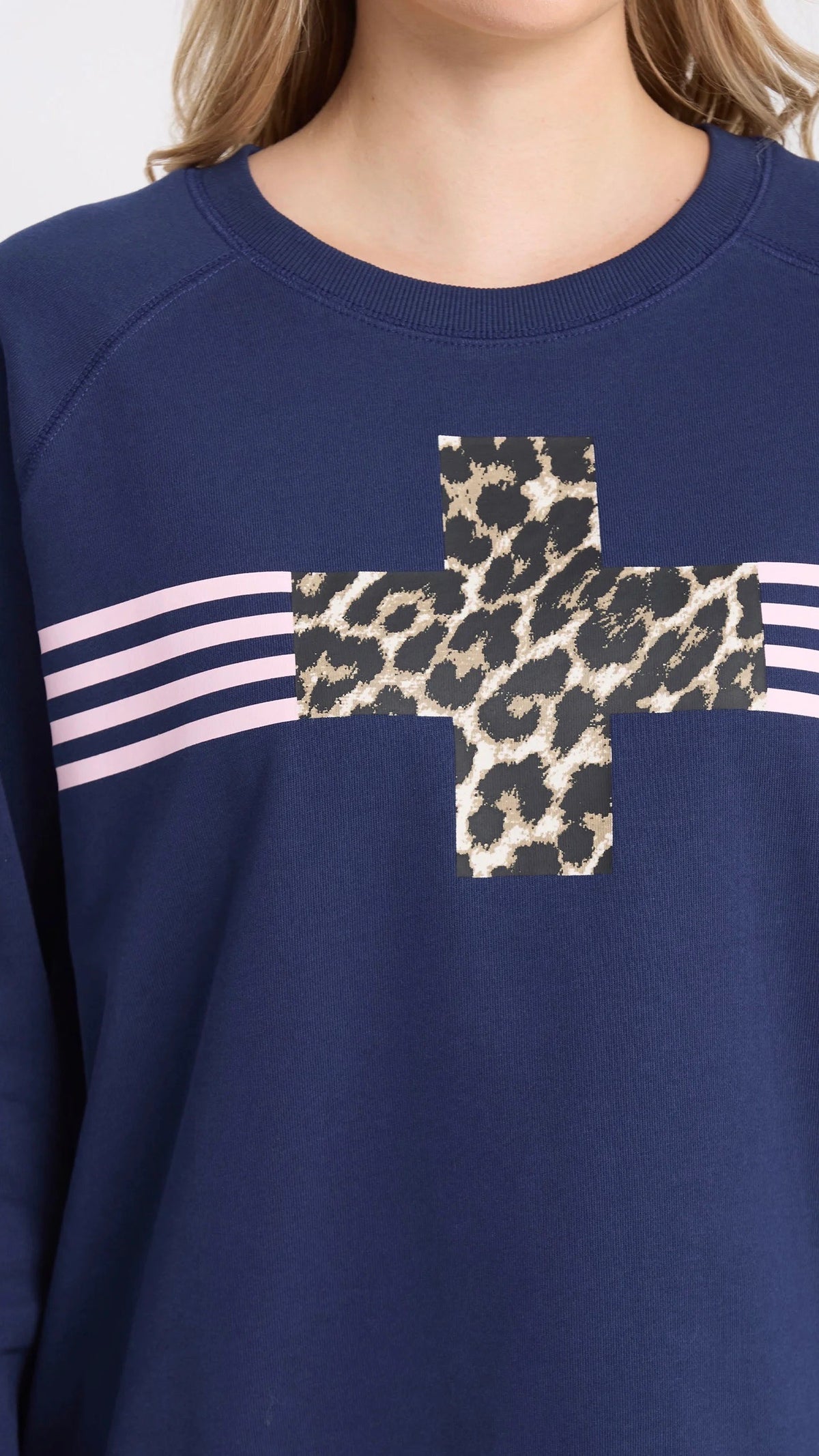 Classic Sweater Navy Star Crossed