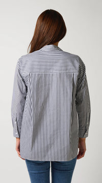 Essential Shirt Black Stripe