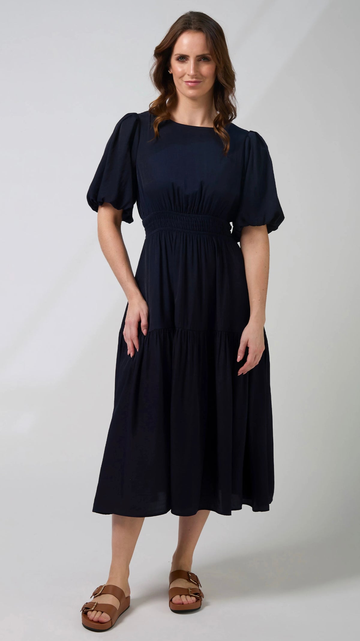 Sabrina Dress Navy