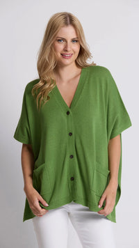 Elliot Cardigan Pesto