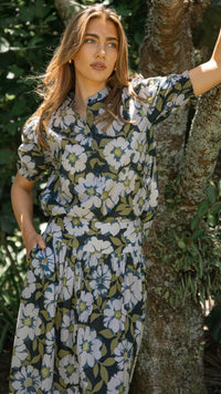 Bex Blouse Nightfall in Giverny