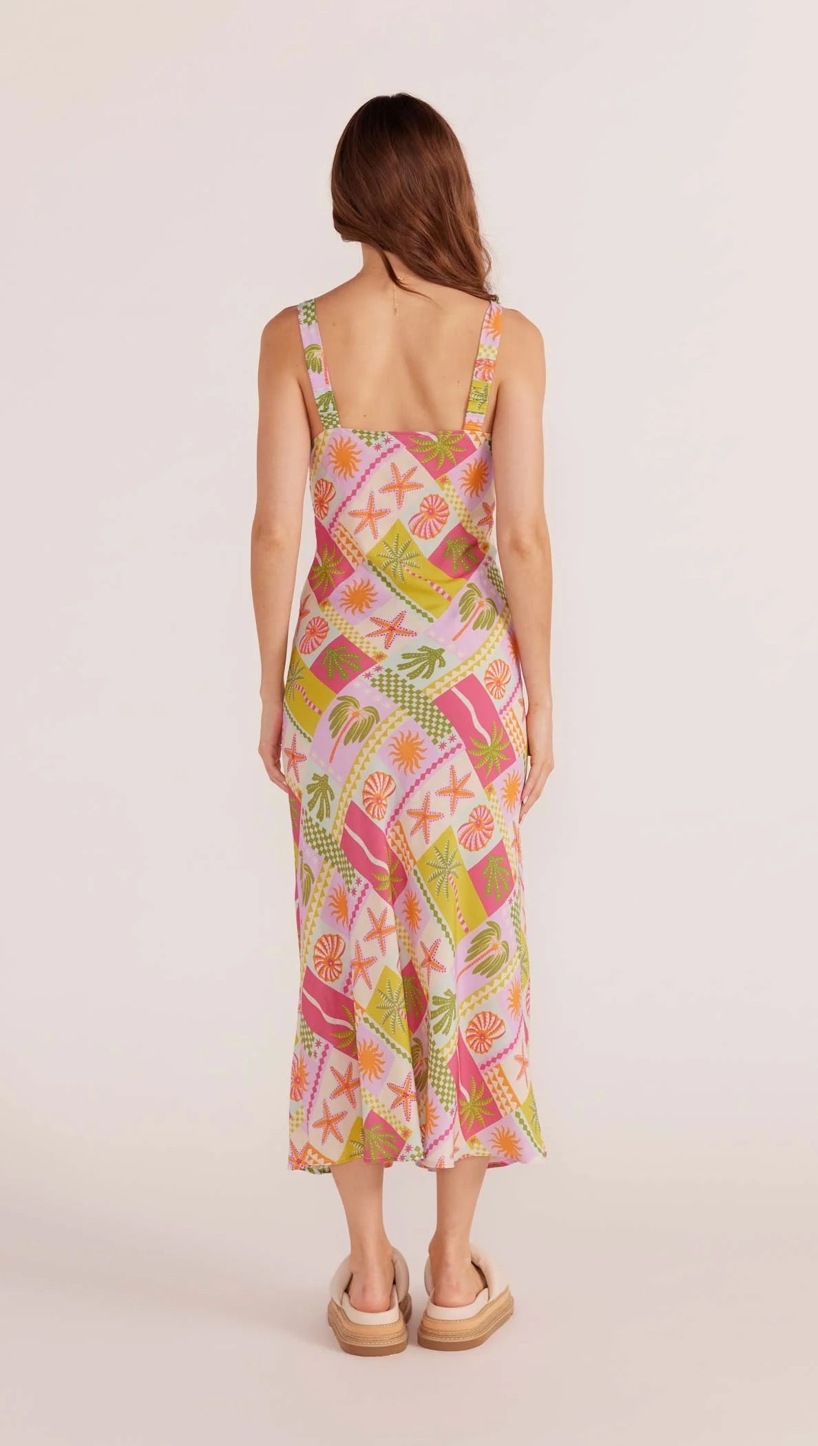 Under The Sea Bias Cut Dress