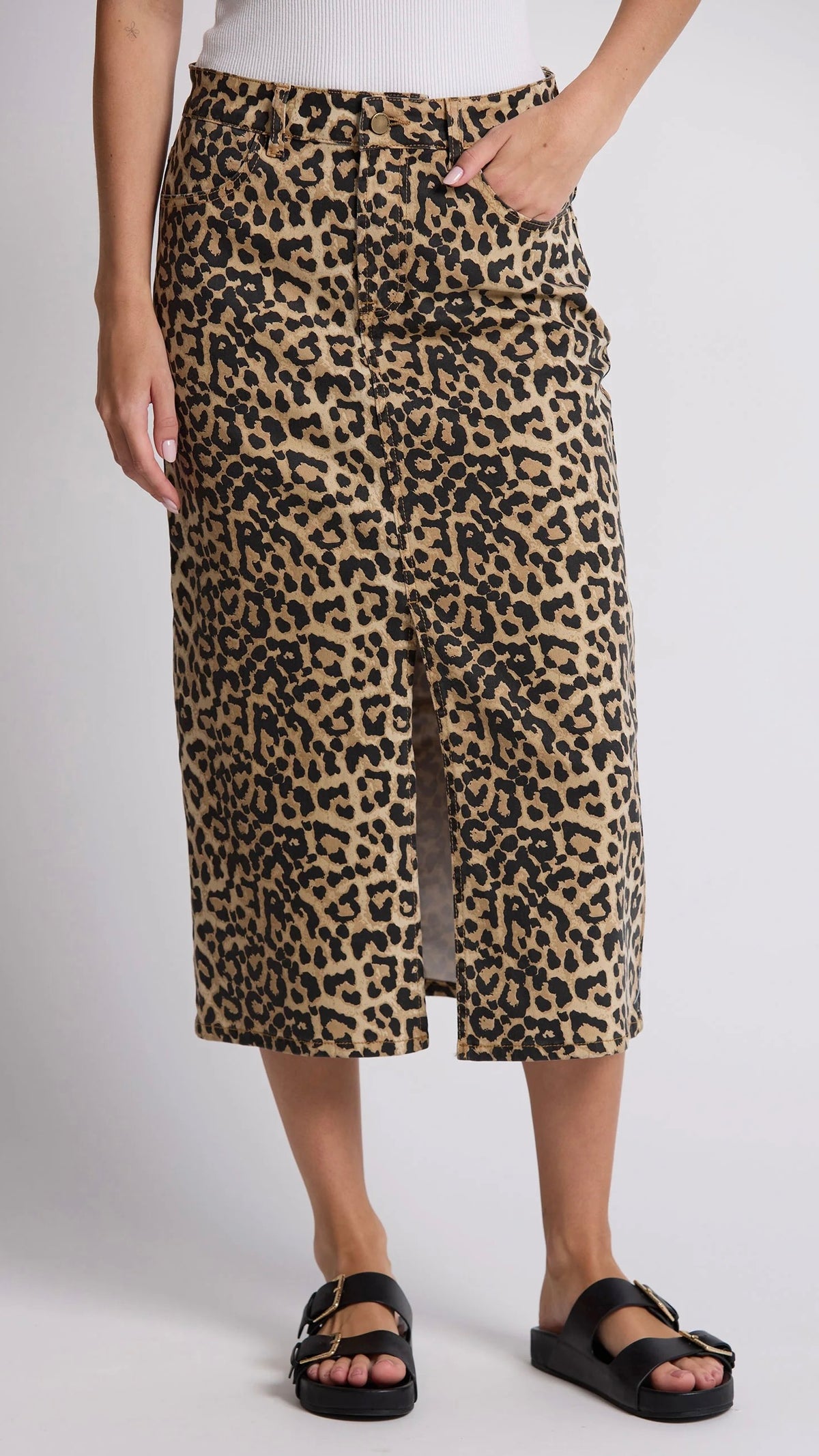 Ryder Skirt Leopard