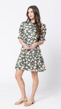 Impressionable Dress Midnight Bouquet