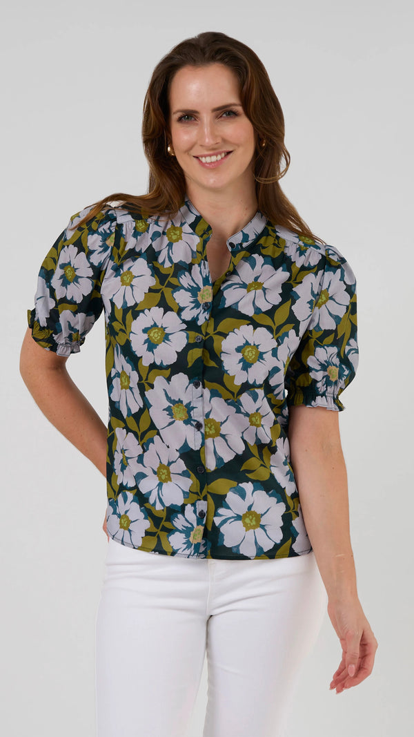 Bex Blouse Nightfall in Giverny