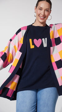 Boden Love Jumper Midnight