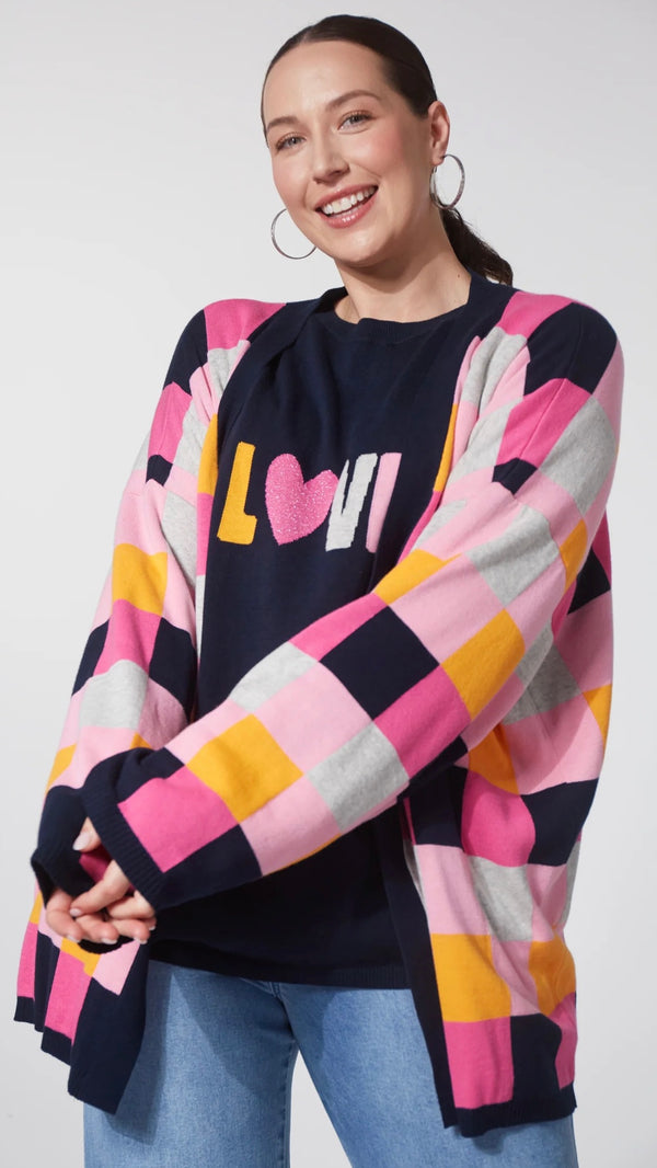 Boden Love Jumper Midnight