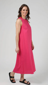 Zora Dress Fuchsia