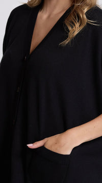 Elliot Cardigan Black