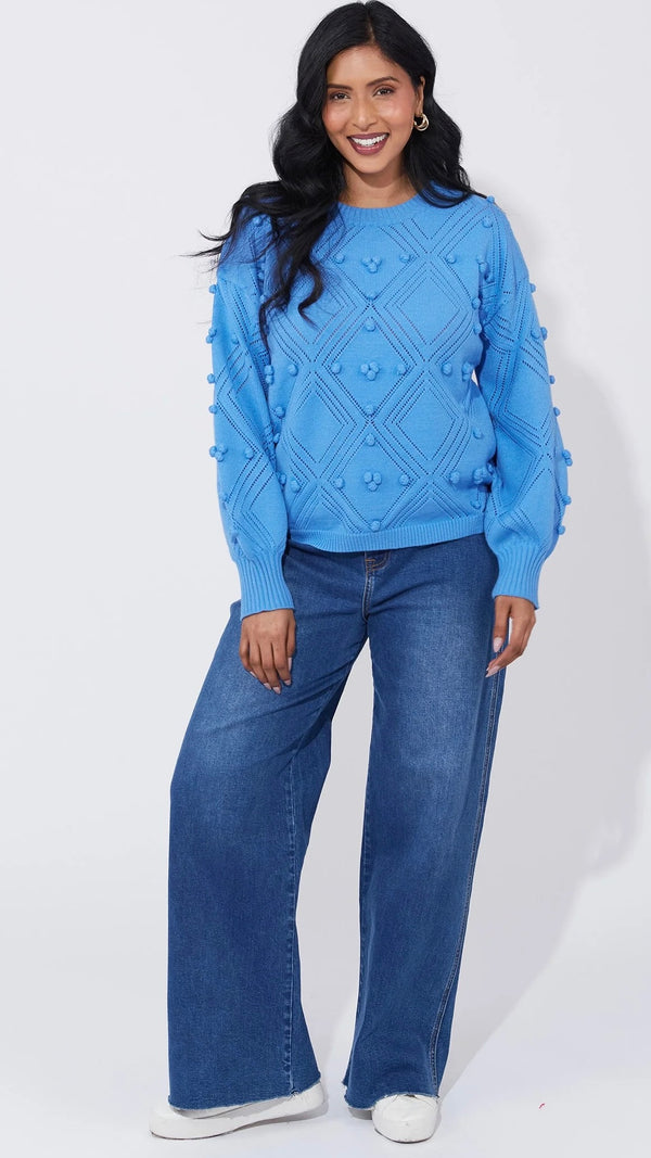 Corfu Jumper Blue