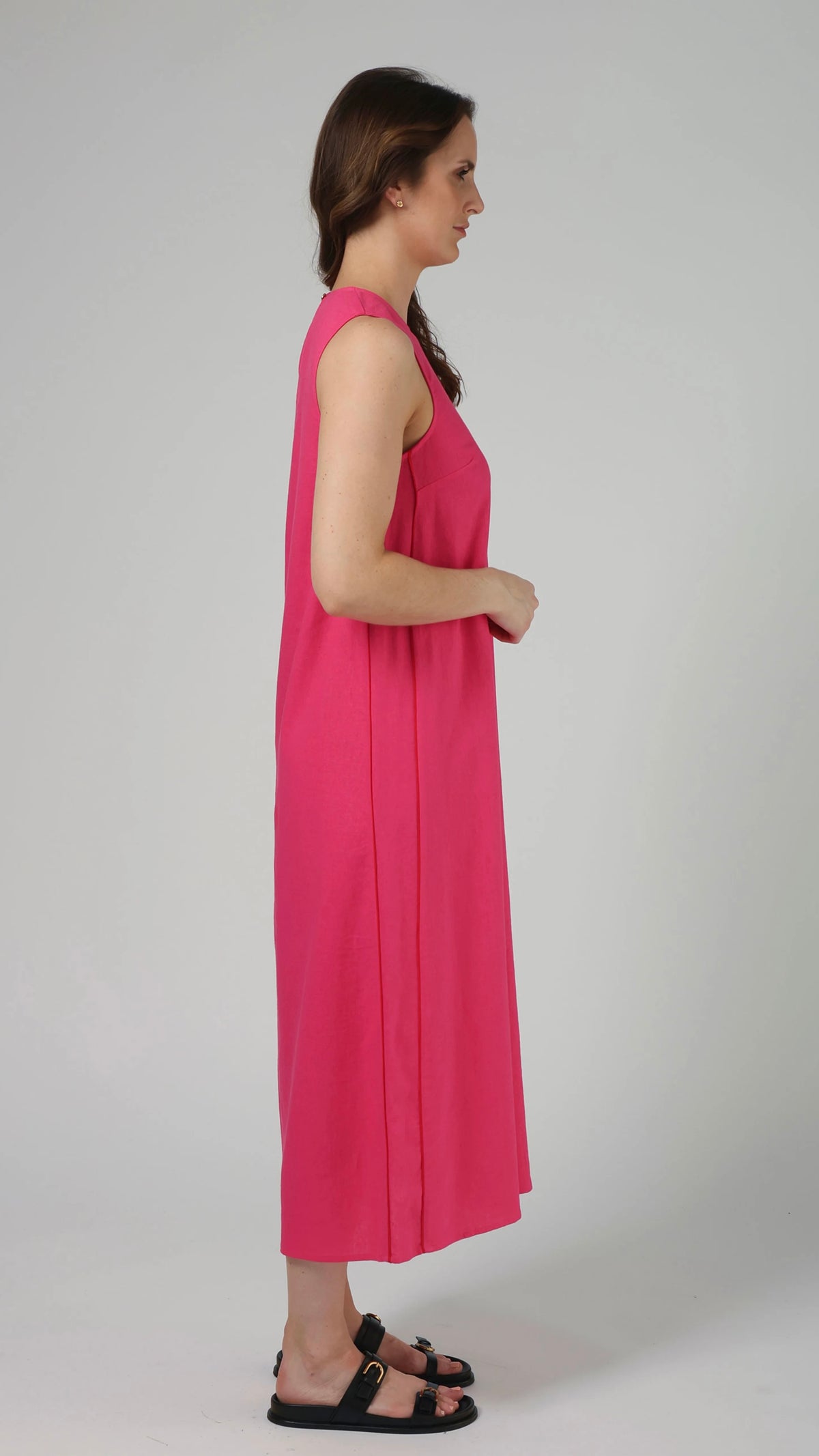 Zora Dress Fuchsia