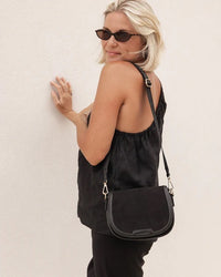 Jade Crossbody Bag Black
