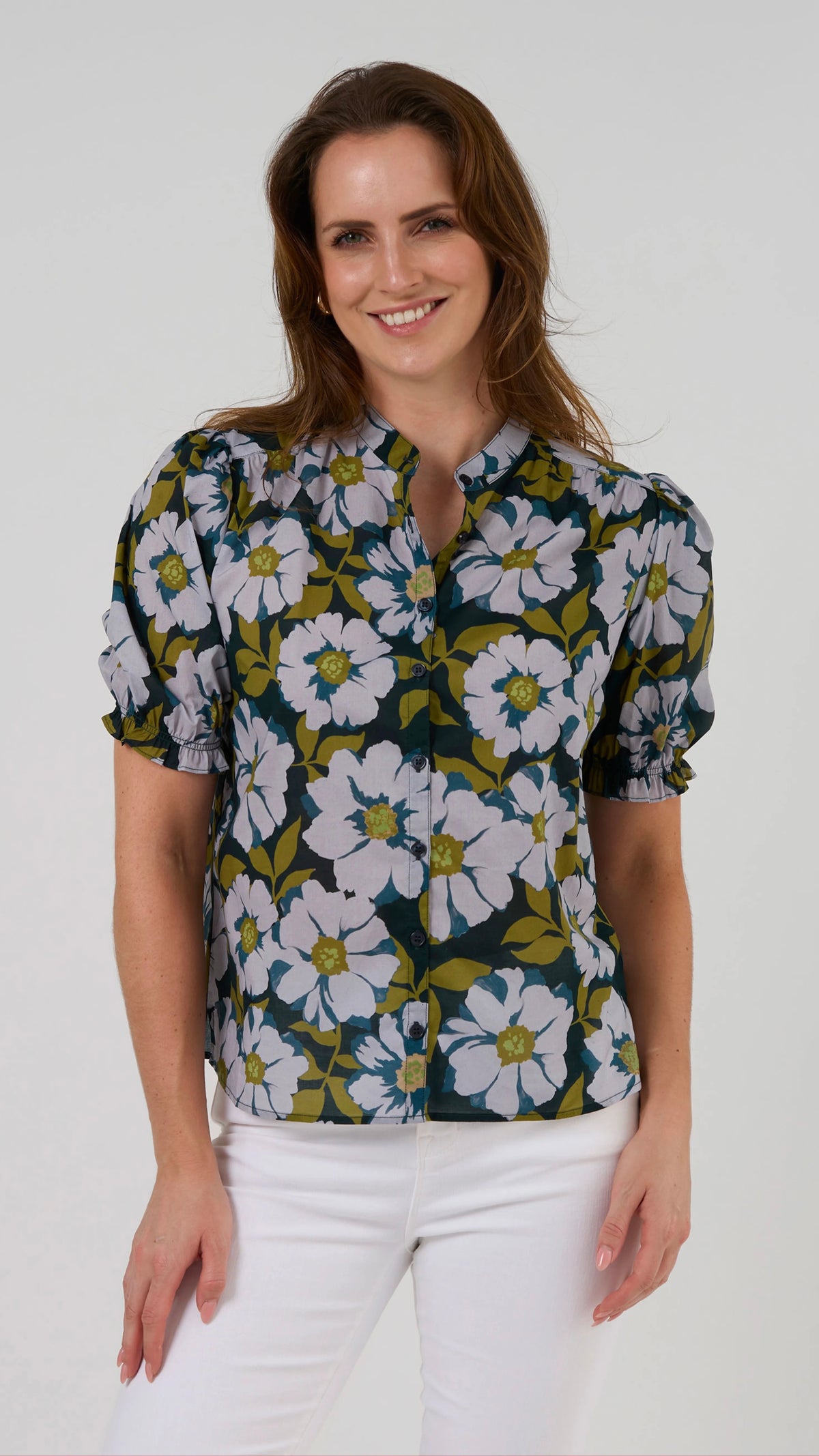 Bex Blouse Nightfall in Giverny