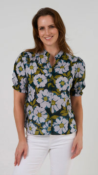 Bex Blouse Nightfall in Giverny