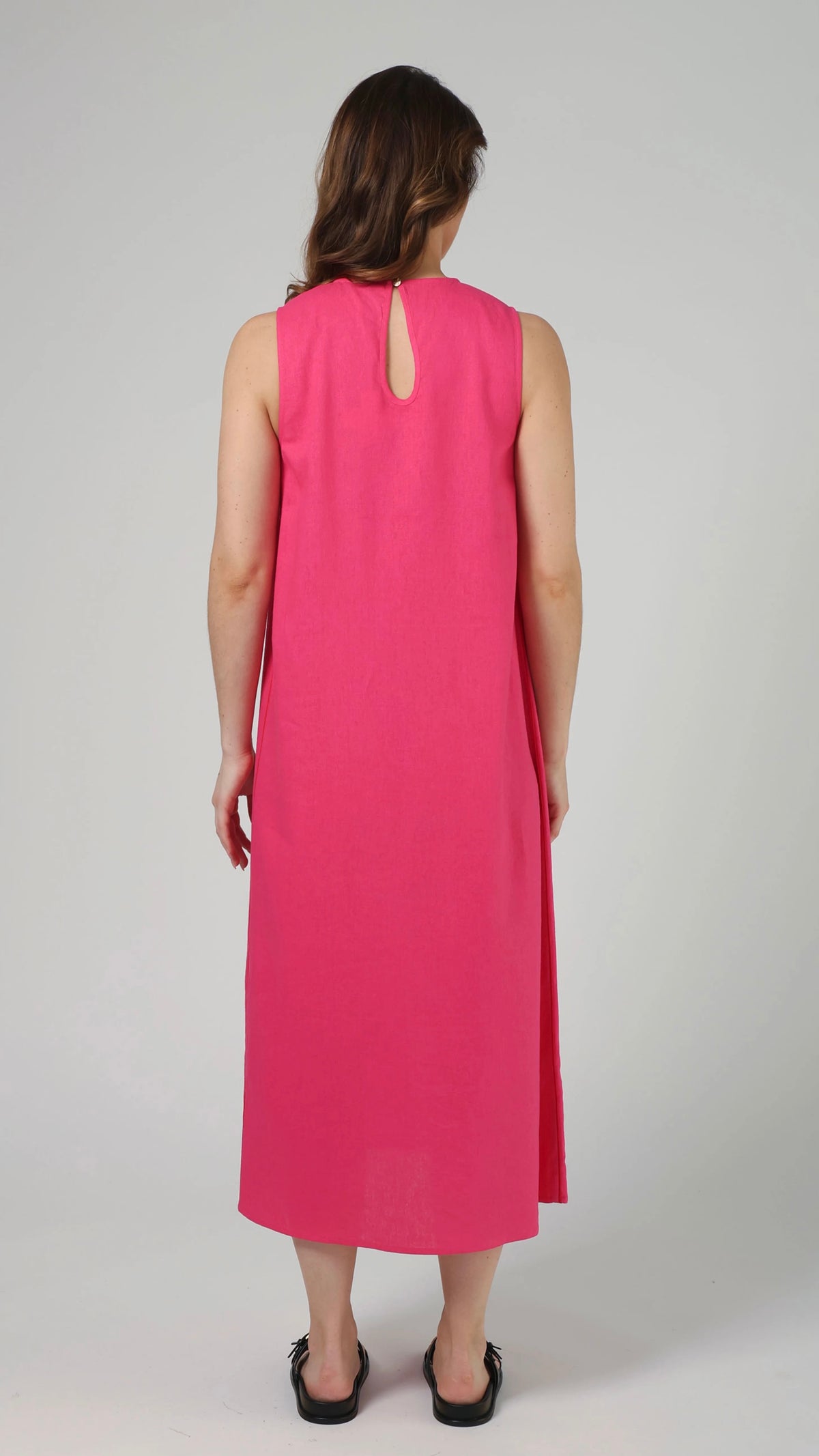 Zora Dress Fuchsia