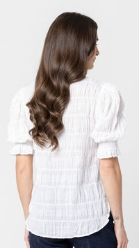 Carefree Butterfly Top White