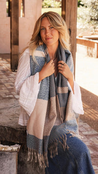 Cambridge Scarf Chambray