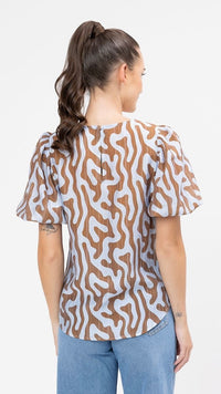 Relaxed Carefree Top Chai Wave