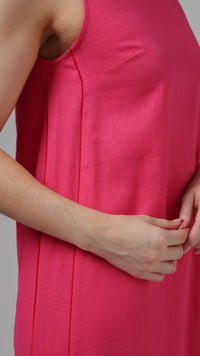 Zora Dress Fuchsia