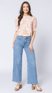 SS Movement Blouse Pink Petal