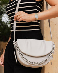 Diaz Crossbody Bag Light Grey