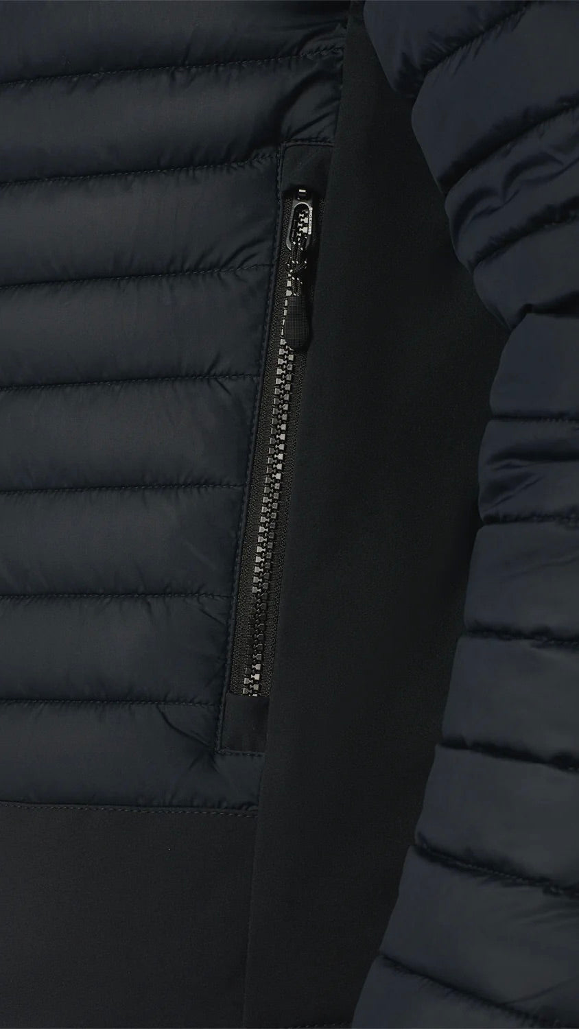 No Excess Short Fit Padded Jacket Night