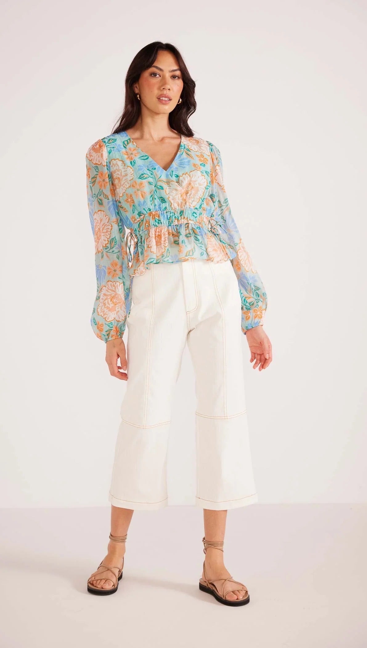 Evelyn Wrap Blouse