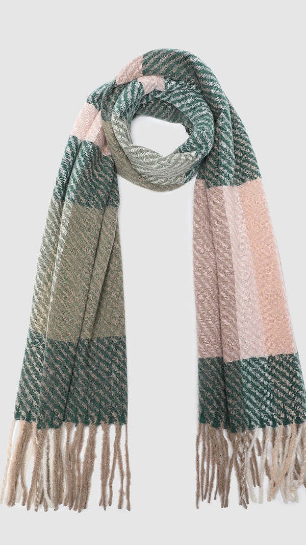Cambridge Scarf Forest Green