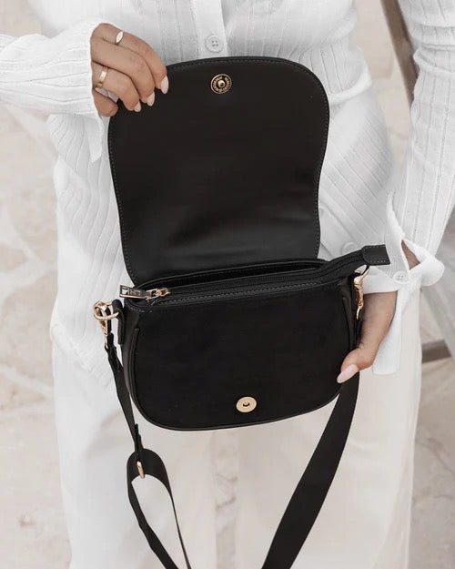 Jade Crossbody Bag Black