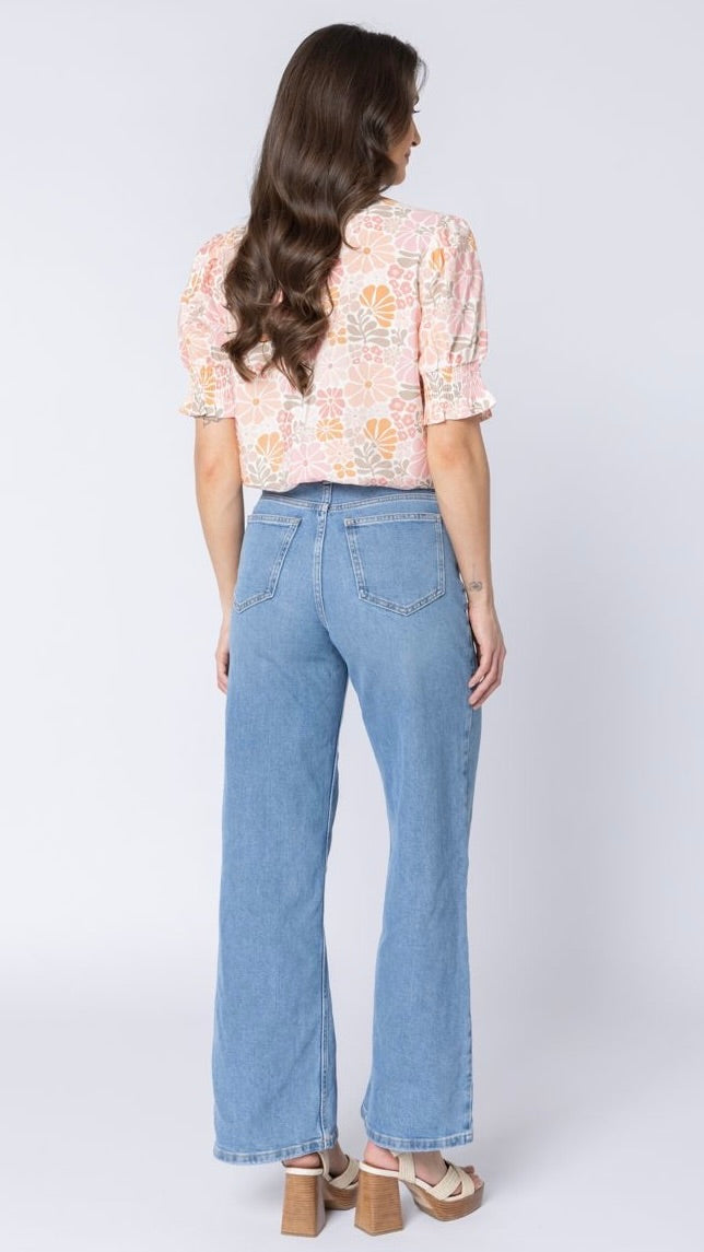 SS Movement Blouse Pink Petal