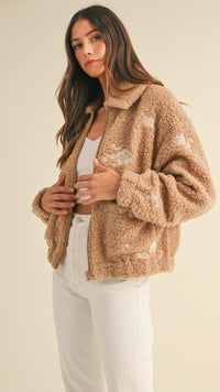 Rosemary Embroidered Fleece