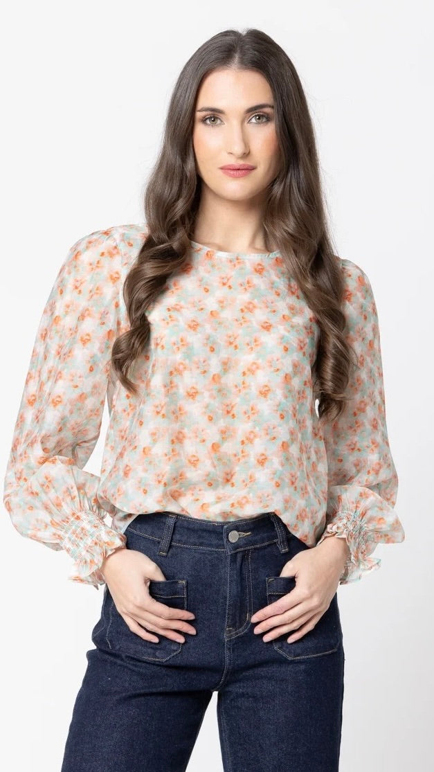 Molly Top Orange Blossom