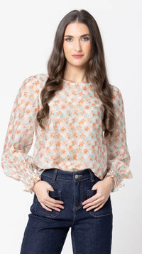 Molly Top Orange Blossom