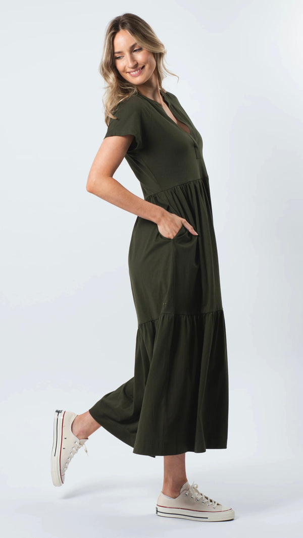 Rosie Dress Khaki
