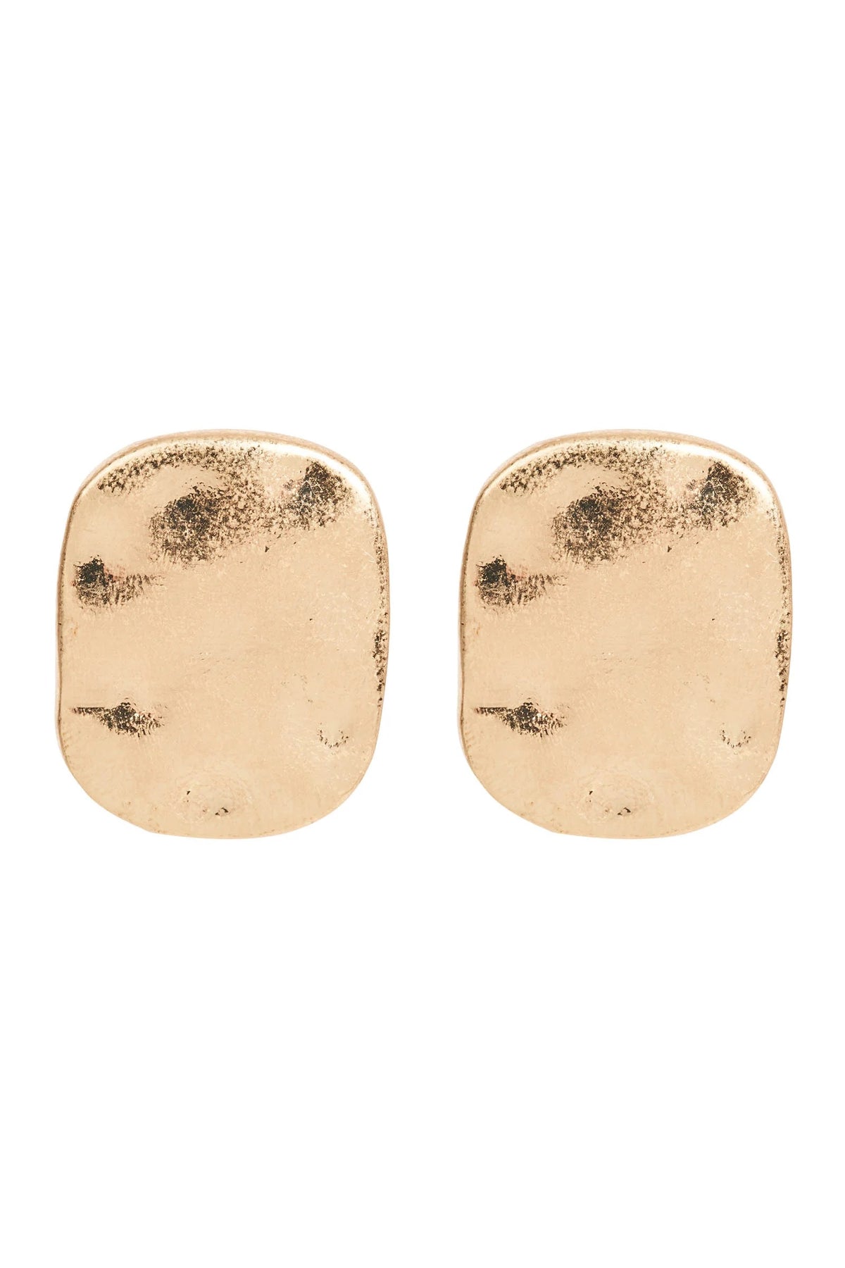 Selene Earring Gold Dimple