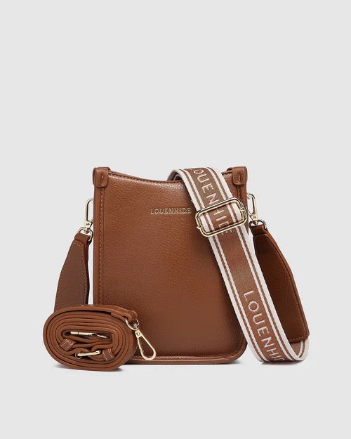 Parker Logo Phone Bag Tan