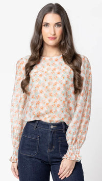 Molly Top Orange Blossom