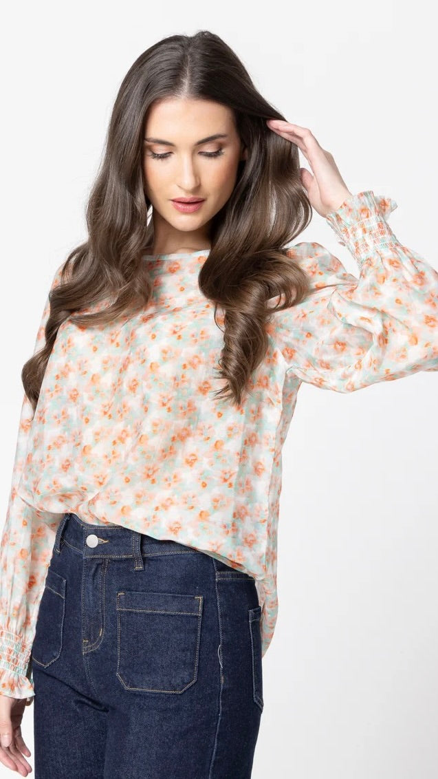 Molly Top Orange Blossom