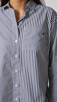 Essential Shirt Black Stripe