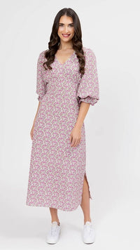 Madrid Dress Dusk Petal