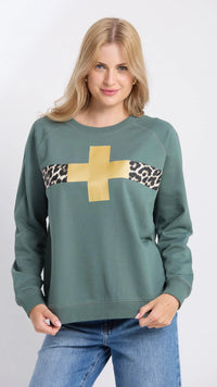 Classic Sweater Moss Star Crossed