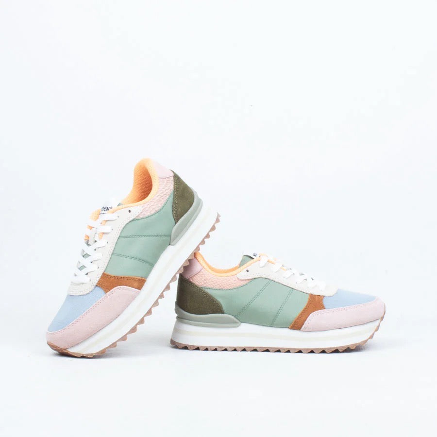 Ronja Plateau Sneaker Algae Multi