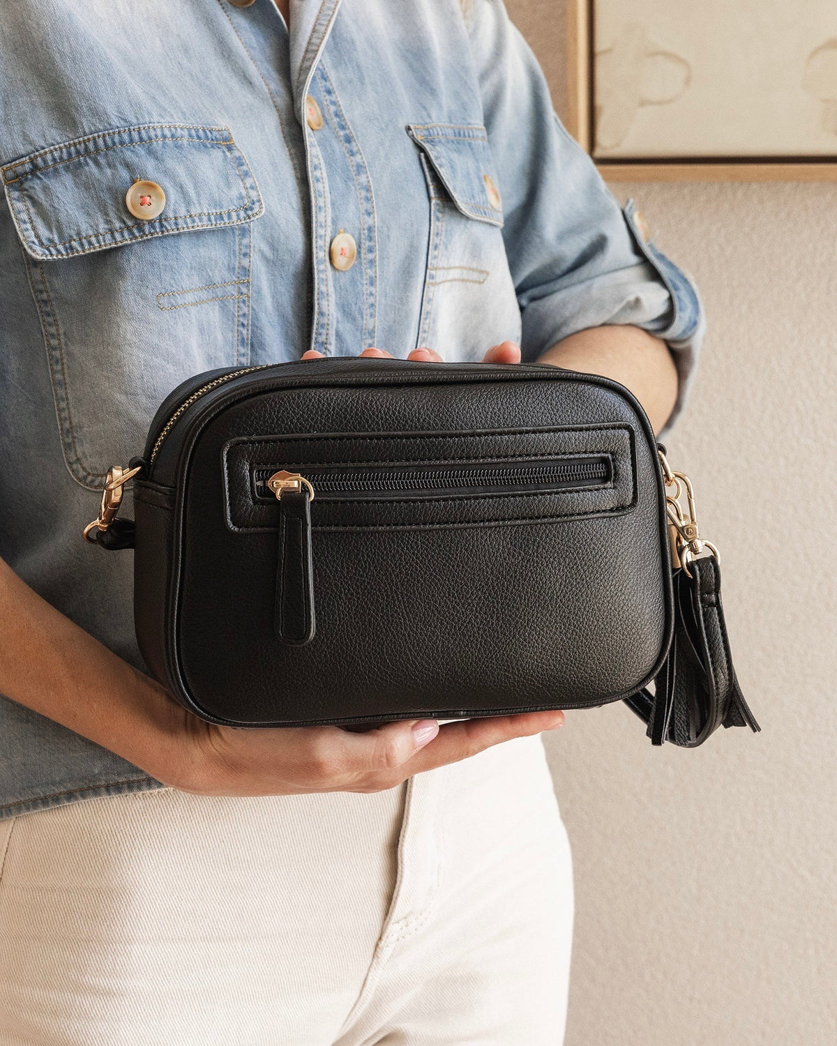 Jacinta Gia Crossbody Bag Black