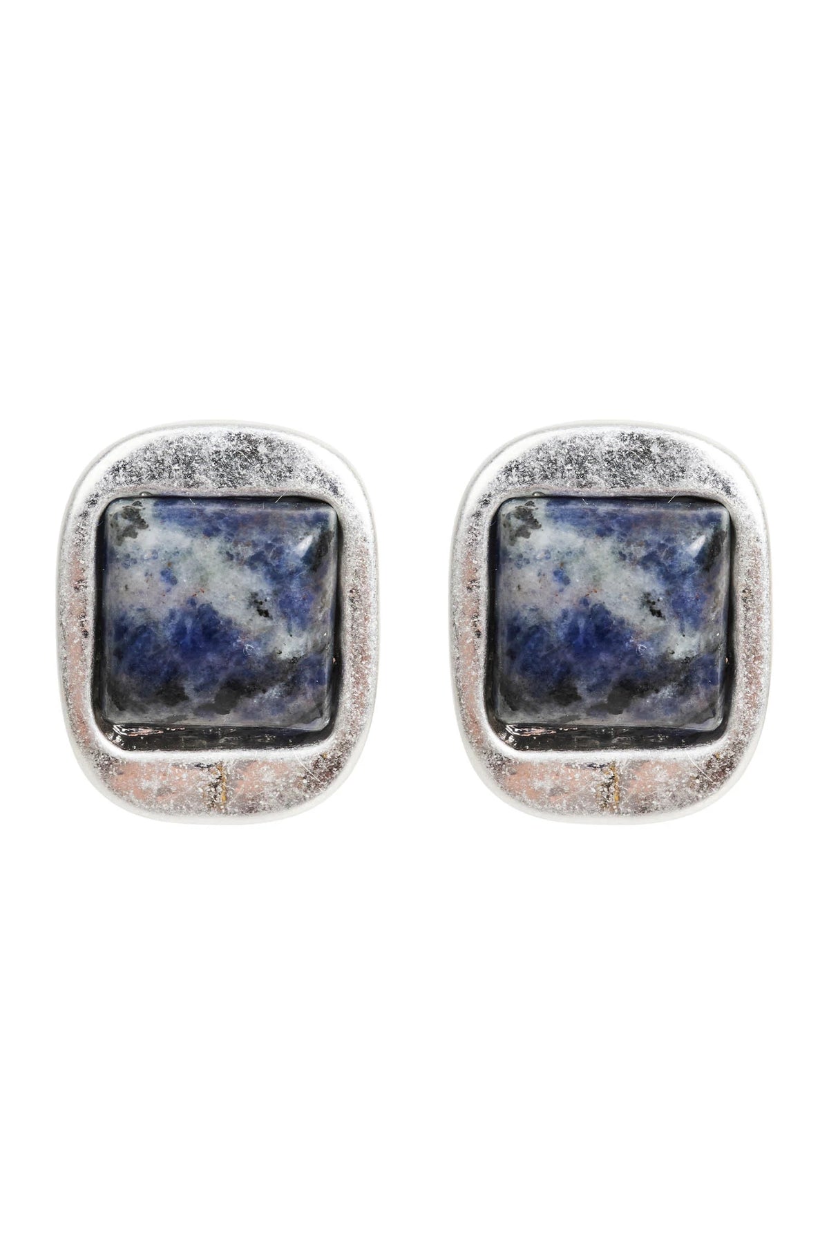 Selene Earring Square Stone