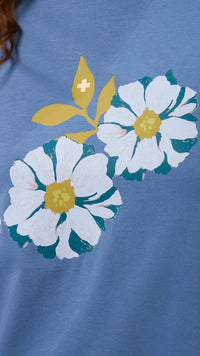 Classic Tee Monet's Garden Denim