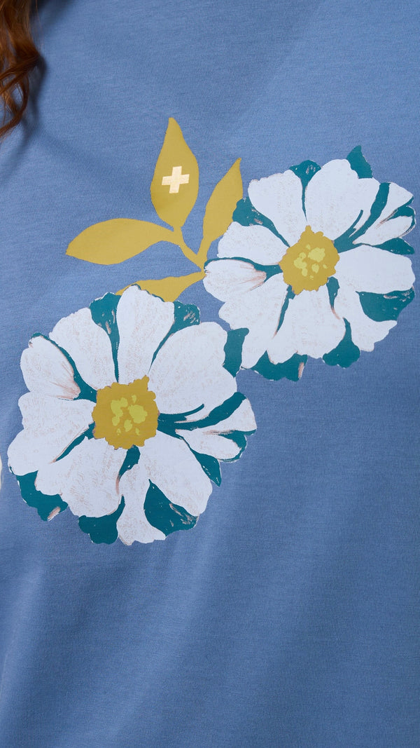 Classic Tee Monet's Garden Denim