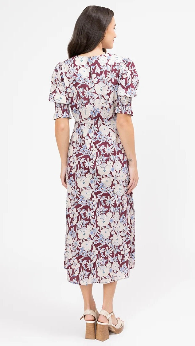 Sunset Dress Merlot Field