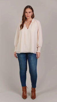 Ayana Blouse Ecru